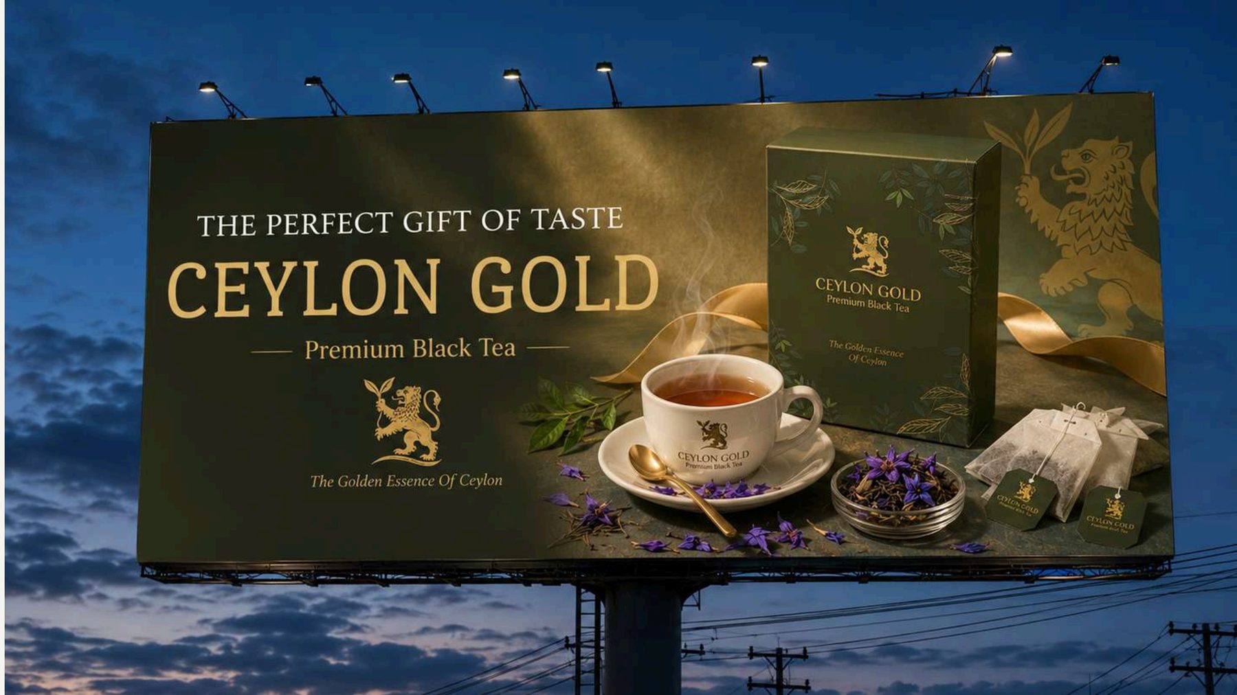 Ceylon Gold gift packaging: The Perfect Gift of Taste